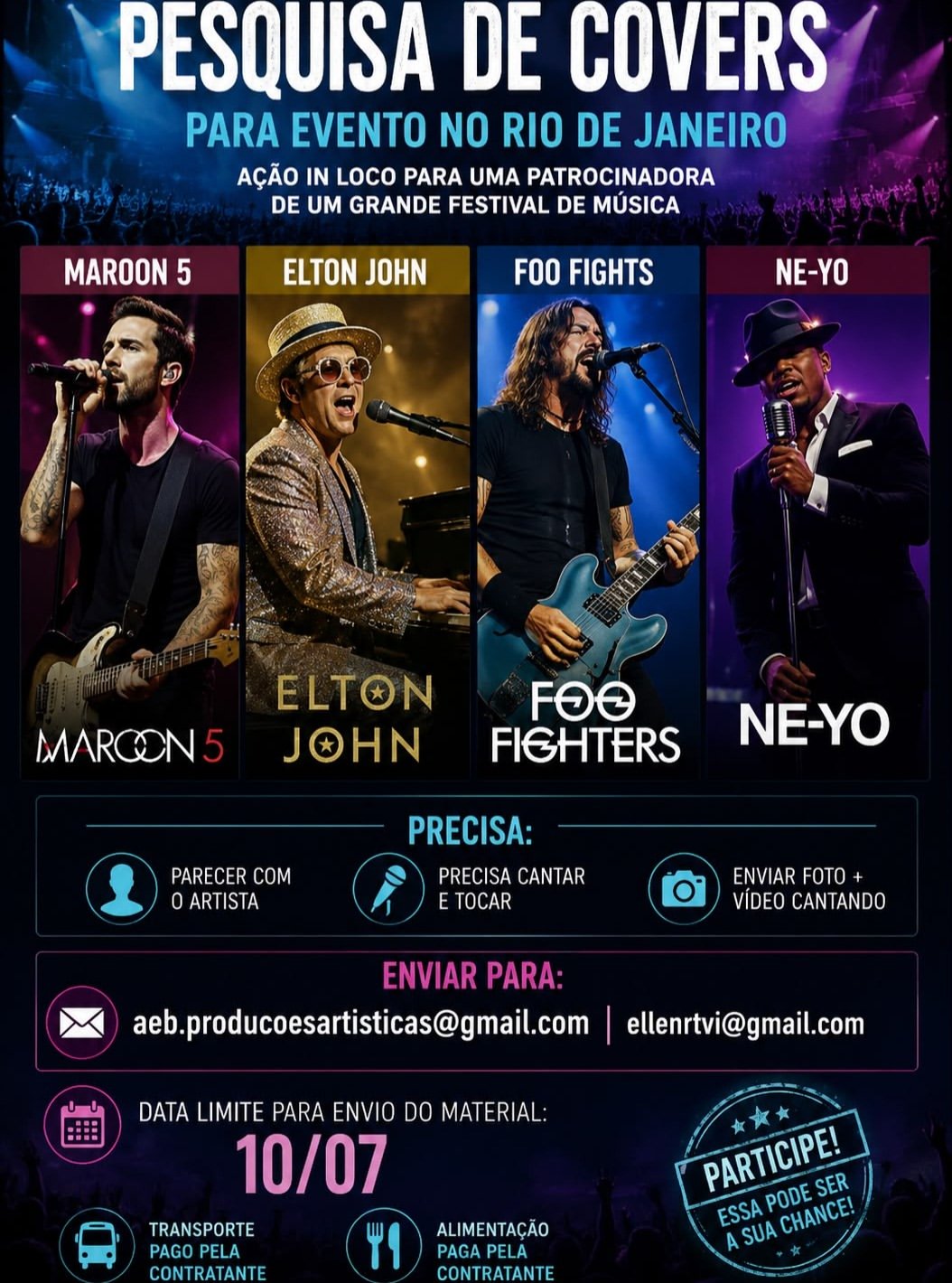 Pesquisa de Covers